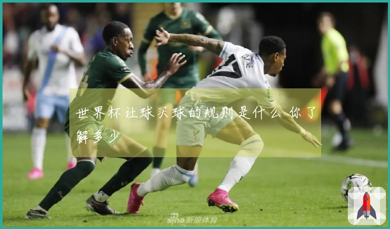 世界杯让球买球的规则是什么 你了解多少